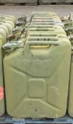 5x 20 LTR Ex-Mod jerry cans