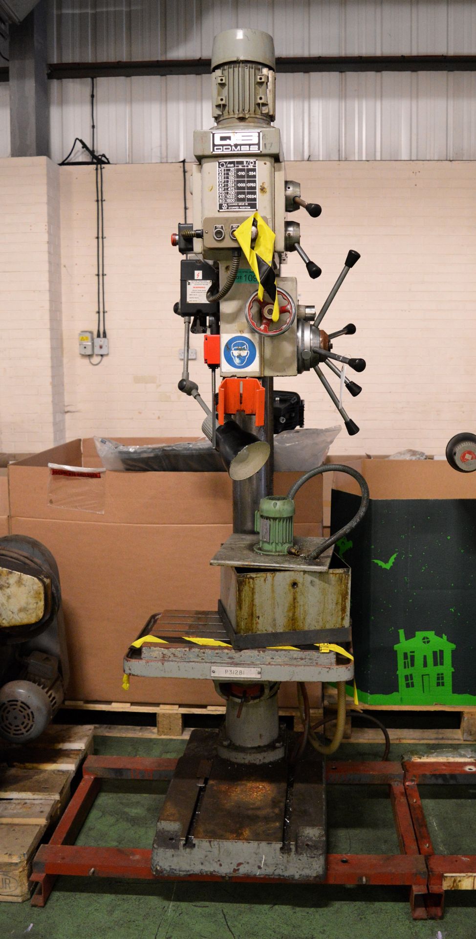 Q+S Drillmaster QDM32 Large Pillar Drill - 3Ph - 400v