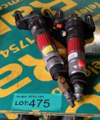 2x Desoutter D32-LX-C Pneumatic Drills Portable