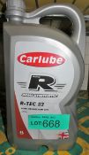 Carlube Semi Synthetic R-Tec 32 10W-40 Motor Oil - 5L