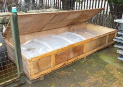 Contamination Unit Kit in large wooden crate