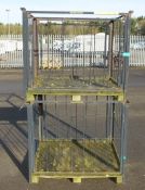 2 Metal frame storage pallets - 1200mm x 1000 x 1000mm - LOCATED AT OUR CROFT SITE PE24 4R