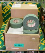 Scapa 3302 Olive green - 50mm x 50M - 16 per box - 2 boxes