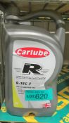 Carlube Fully Synthetic R-Tec 7 0W-30 Motor Oil - 5L