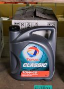 Total Classic 10W-40 synthetic base oil - 5LTR x3