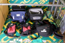 Assortment of Camera Pouches x5