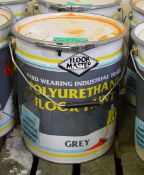 FloorMaster Polyurethane floor paint - Grey - 20LTR