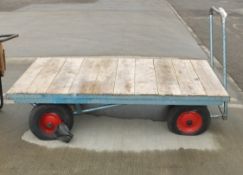 Hand Truck Cart L 1840 x W 920 x H500mm - IN NEED OF REPAIR