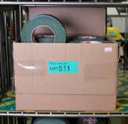 Scapa 3302 Olive green - 50mm x 50M - 16 per box - 2 boxes