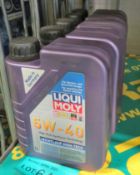 5x Liqui Moly 5W-40 Motor Oil - 1L Bottles