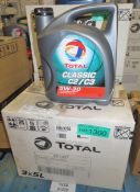 Total classic C2/C3 5W-30 synthetic technology oil - 5LTR x3 - 1 box