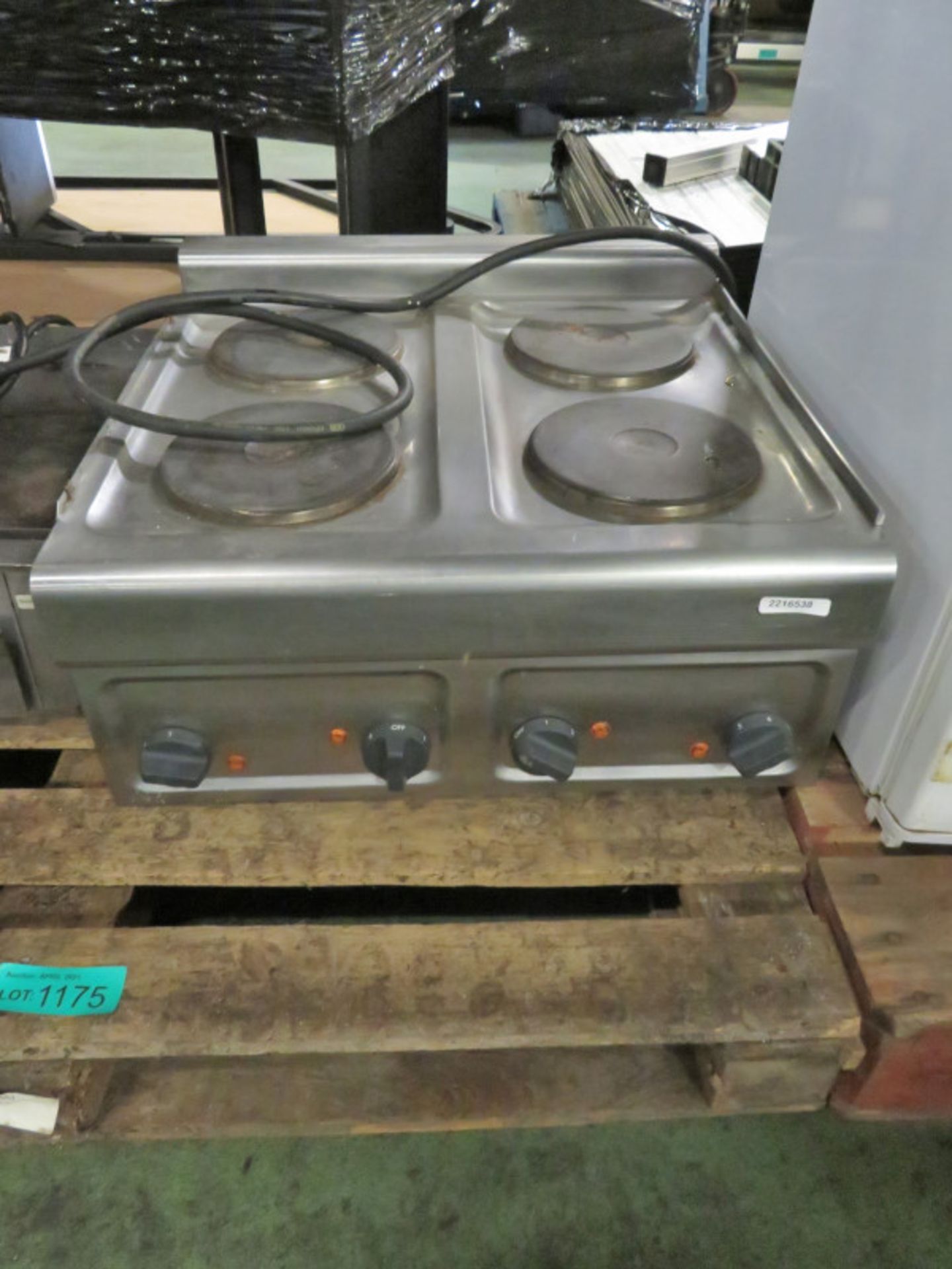 Lincat Electric Table Top 4 Hob Unit - 3 Phase, Roller Grill Double Griddle 240v - Image 2 of 4