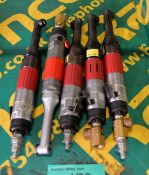 5x Desoutter D32-SX-2000 Pneumatic Drills Portable