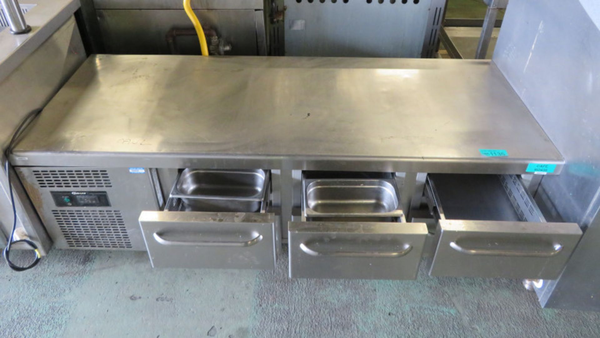 GRAM KSO-6H-OPE5 Stainless Steel 6-Draw Chiller - L1850 x W720 x H630mm - Image 3 of 3