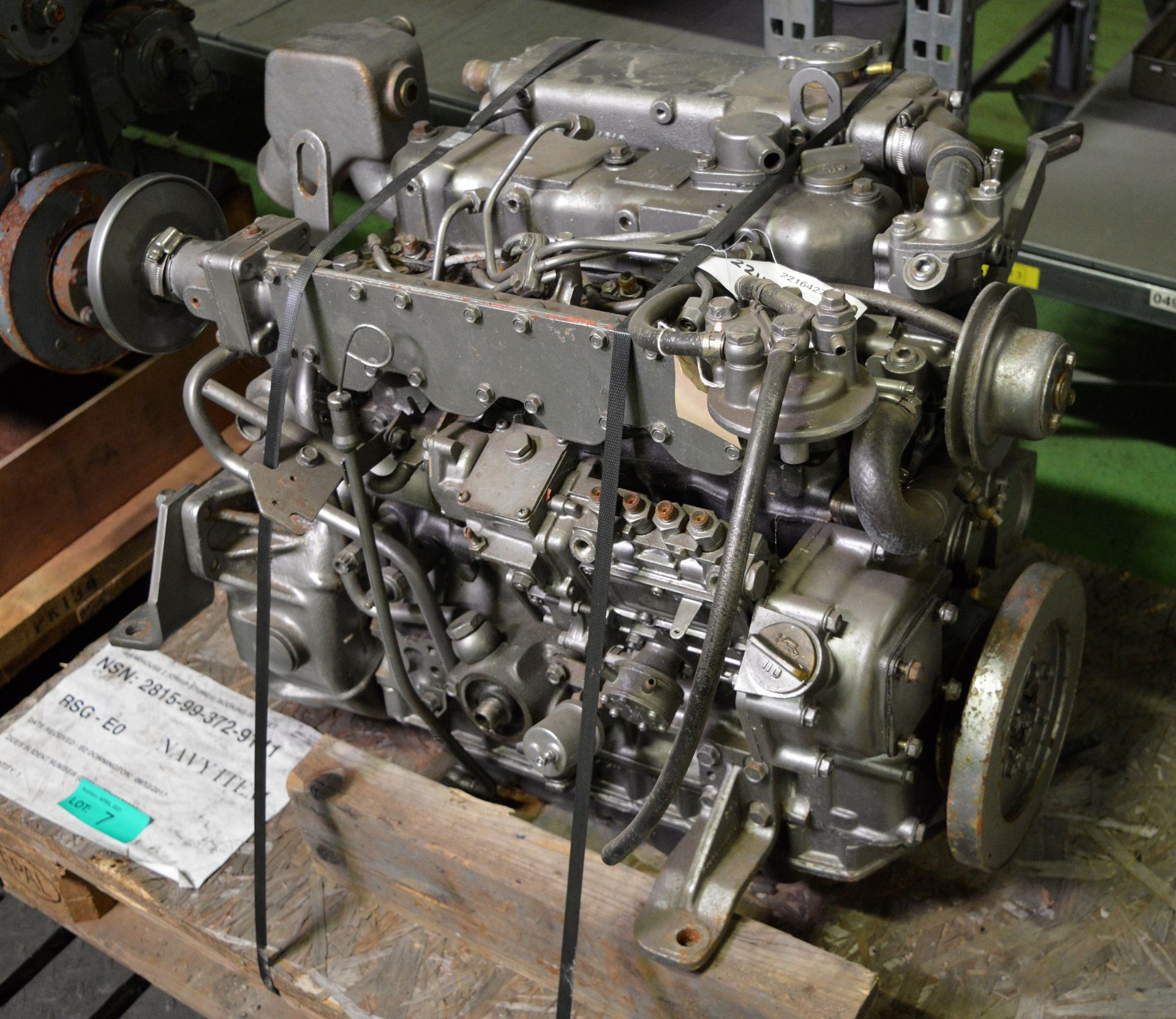 Yanmar 4LY Diesel Boat Engine - Image 2 of 6