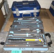 Tools in tool box