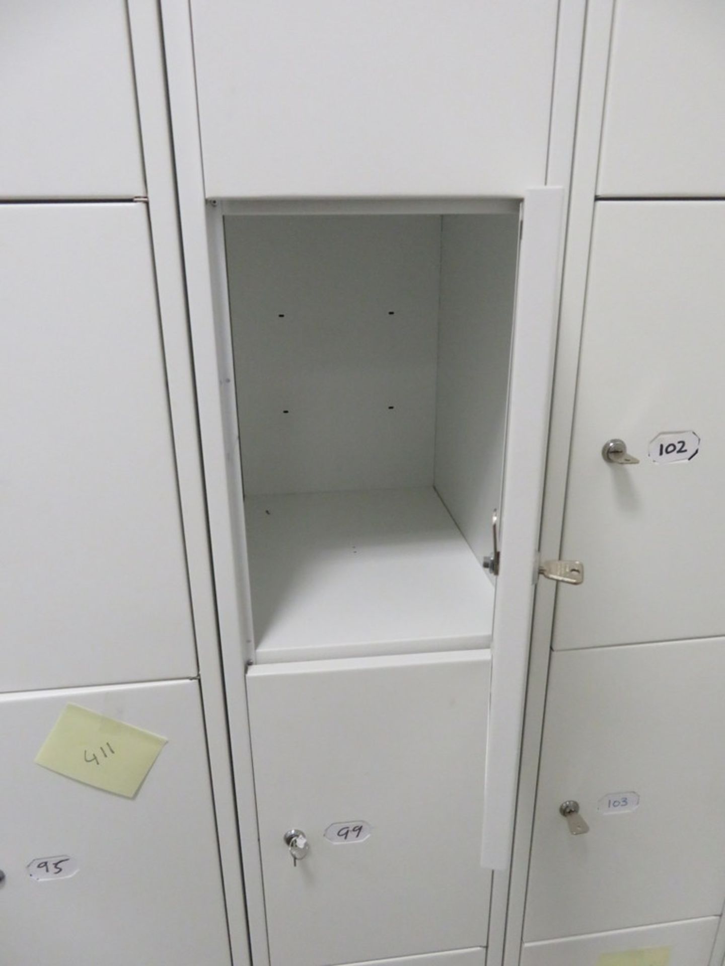 4x Bisley 4 Compartment Personnel Locker. - Image 3 of 3