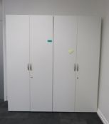 2x Office Storage Cupboard.