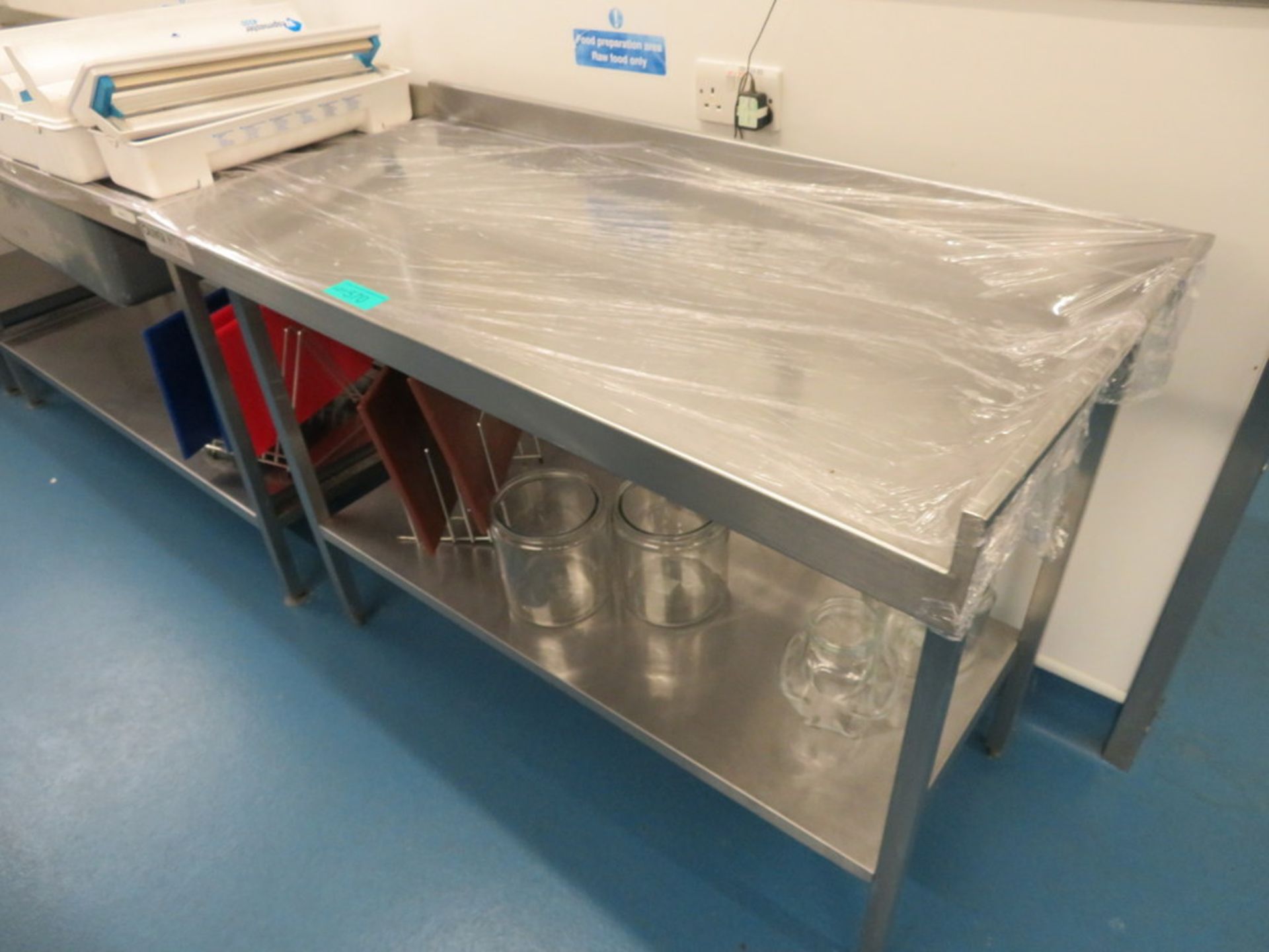 Stainless Steel Prep Table. - Image 2 of 2