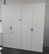 2x Office Storage Cupboard.