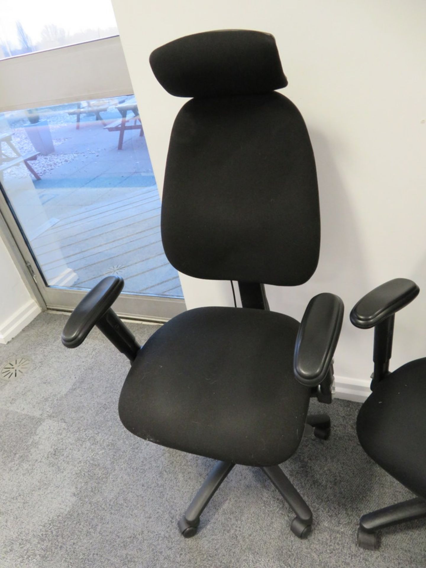 5x Adjustable Office Chairs. Varying Condition. - Image 5 of 5