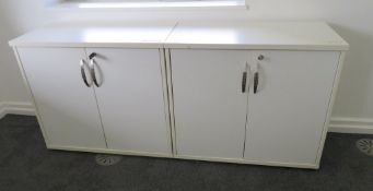 2x Office Storage Cupboard.