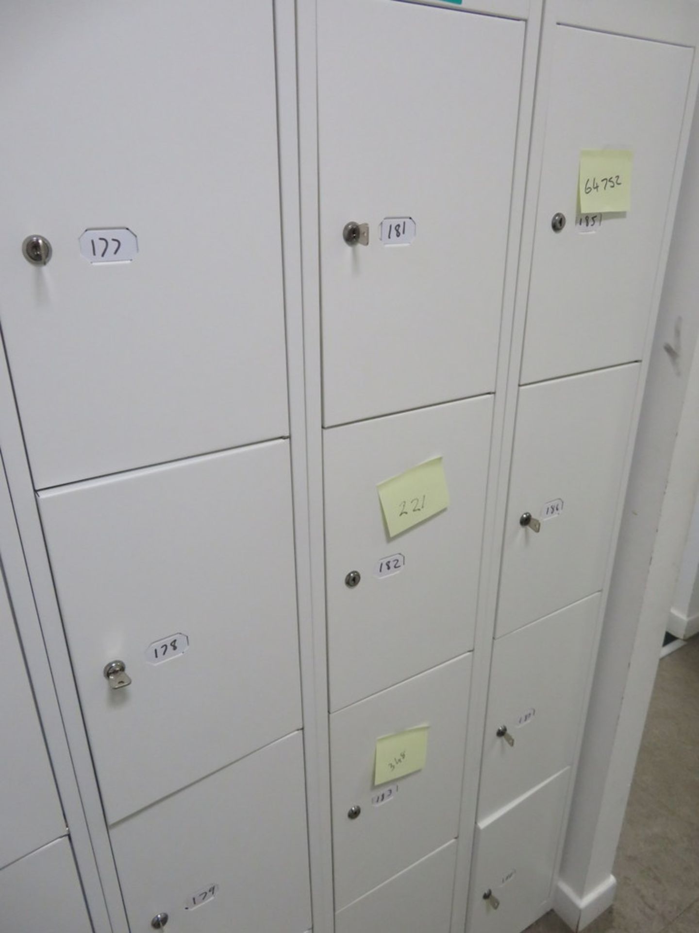 3x Bisley 4 Compartment Personnel Locker. - Image 2 of 3