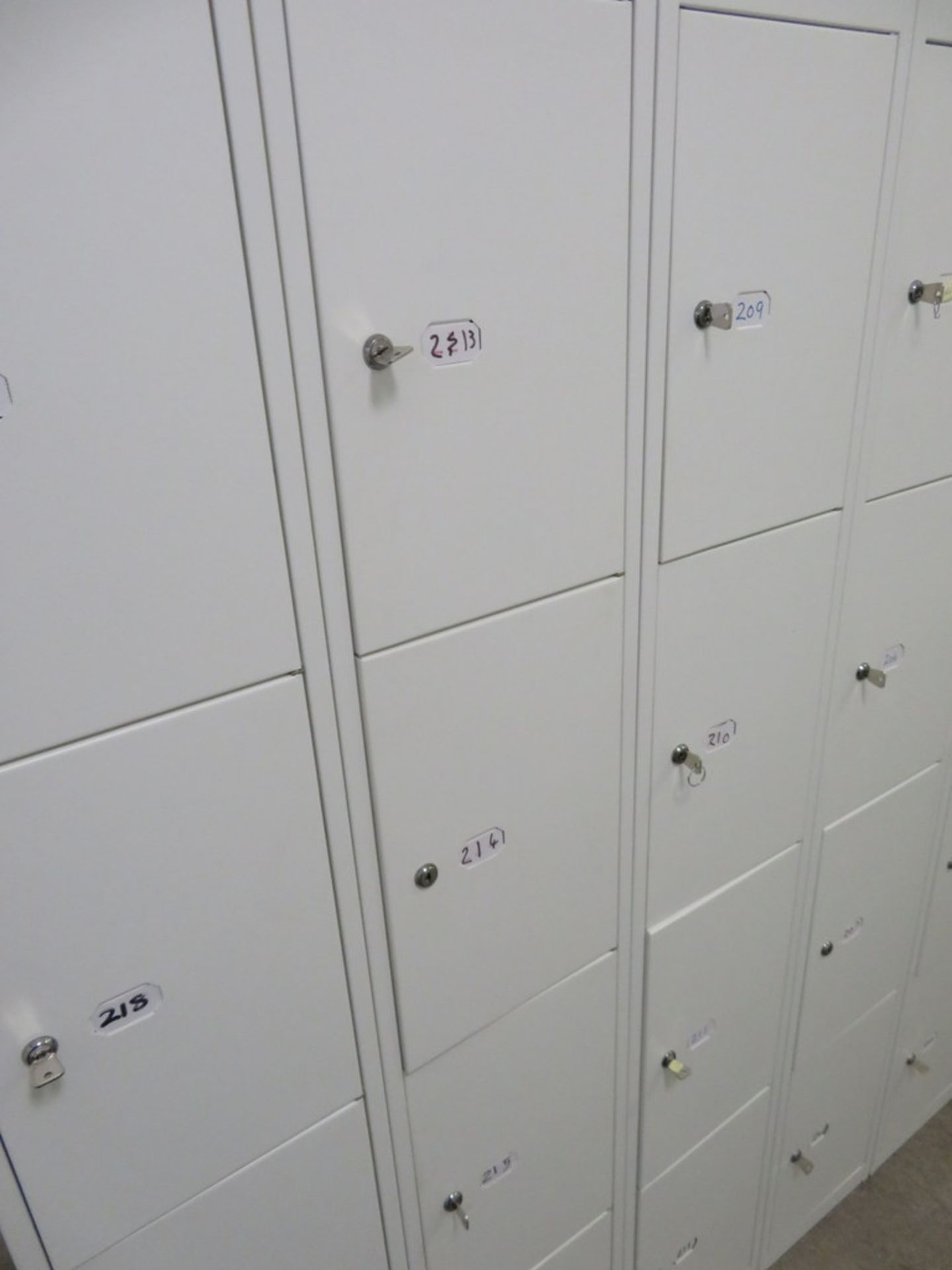 4x Bisley 4 Compartment Personnel Locker. - Image 2 of 3