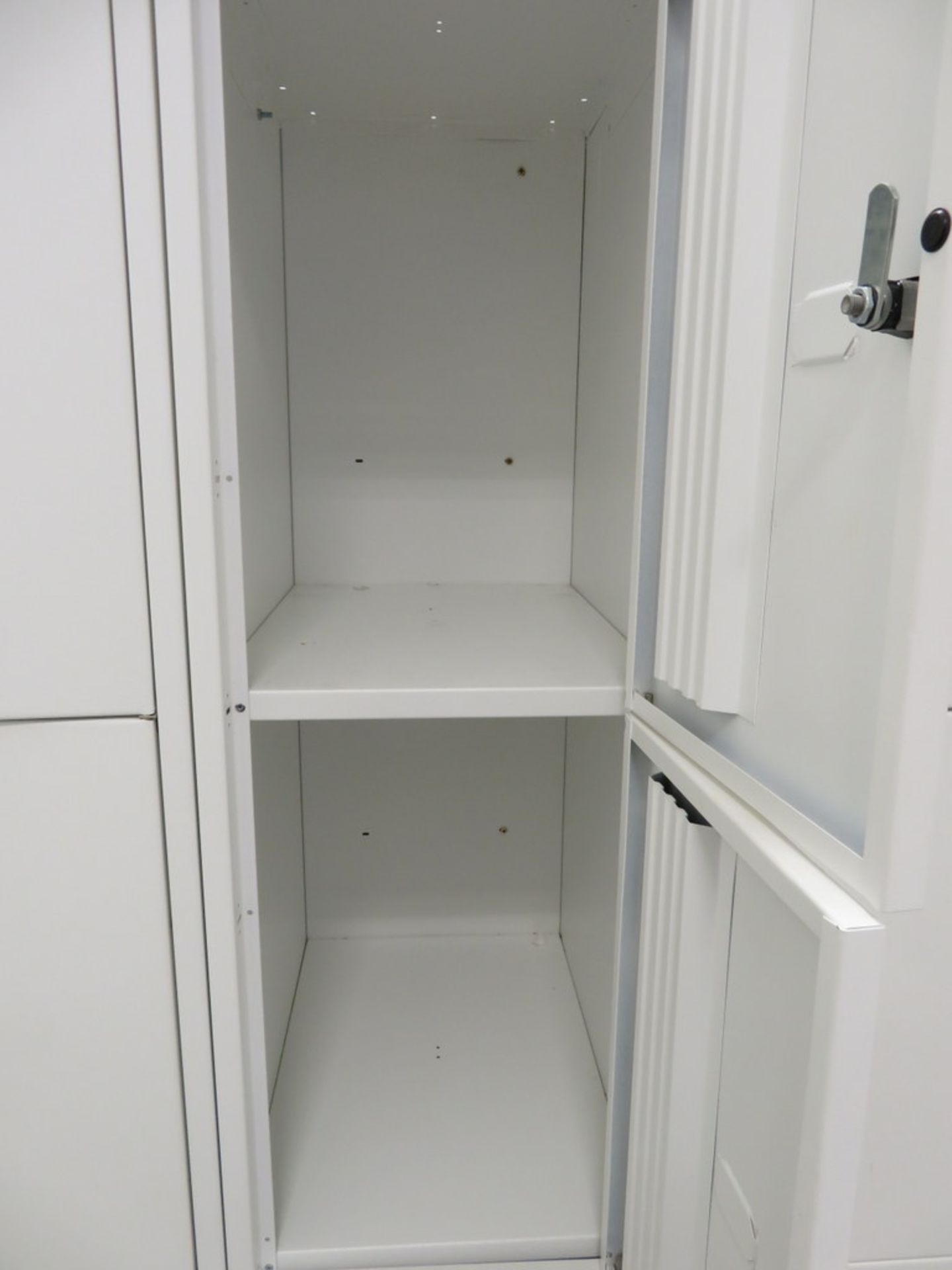 3x Bisley 4 Compartment Personnel Locker. - Image 3 of 3