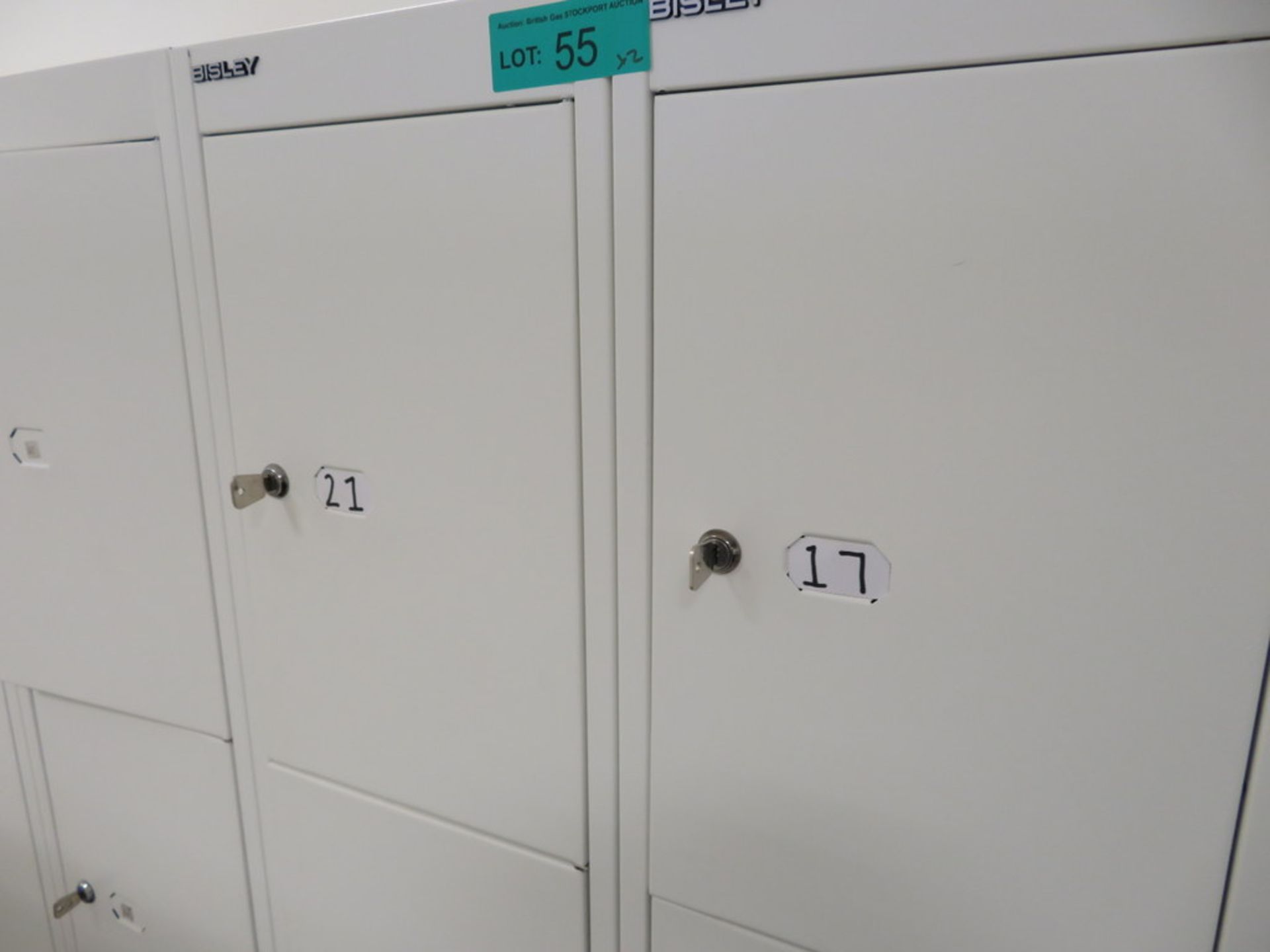 2x Bisley 4 Compartment Personnel Locker. - Image 2 of 3