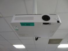 Sanyo PLX-XU300A Projector & 80" Smart Board.