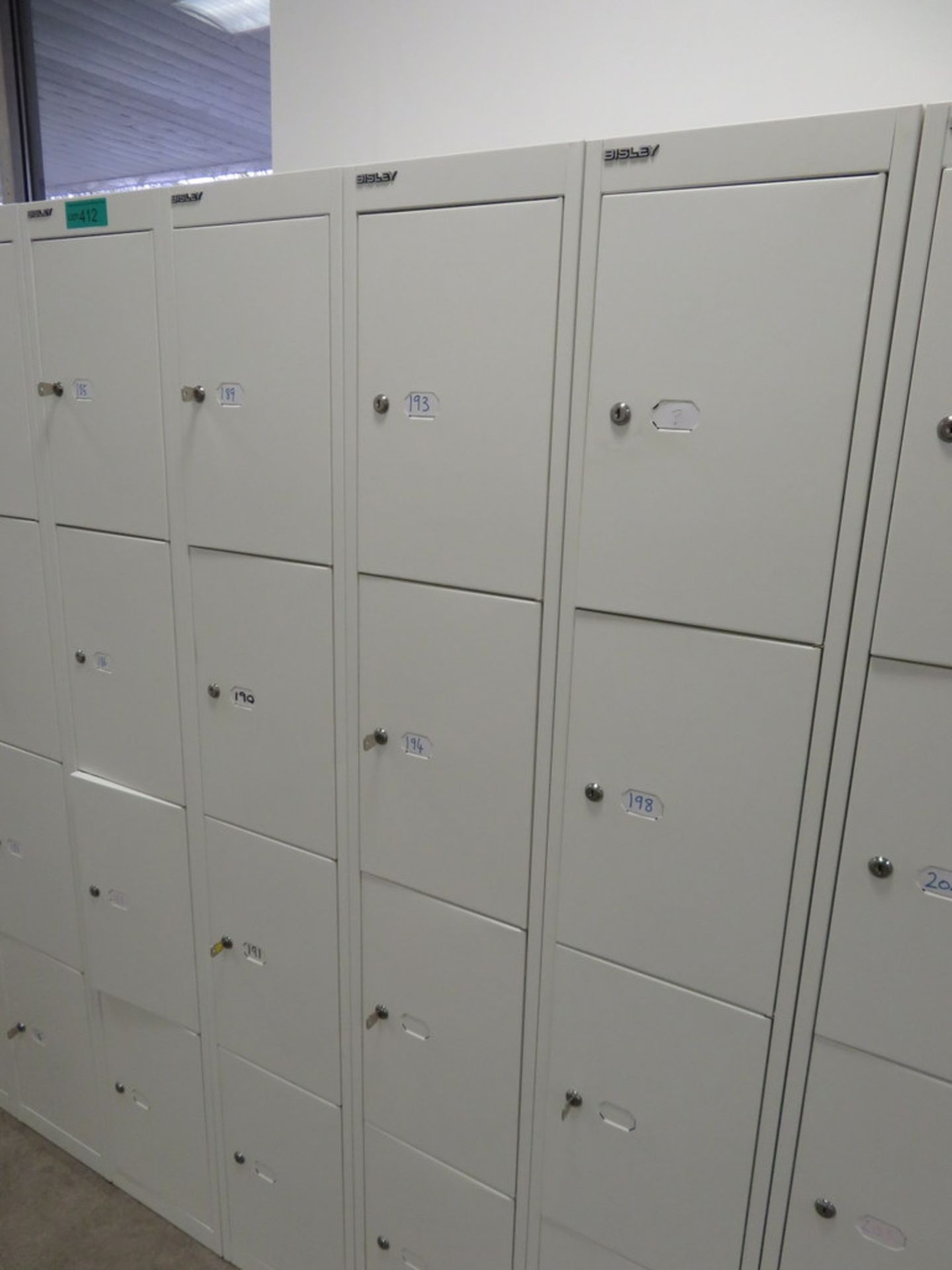 5x Bisley 4 Compartment Personnel Locker. - Image 2 of 3