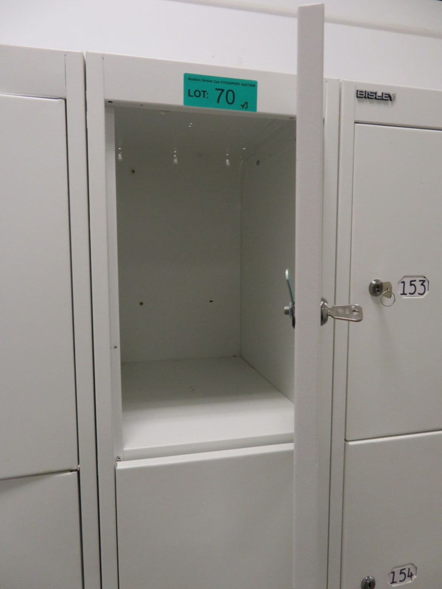 3x Bisley 4 Compartment Personnel Locker. - Image 3 of 3