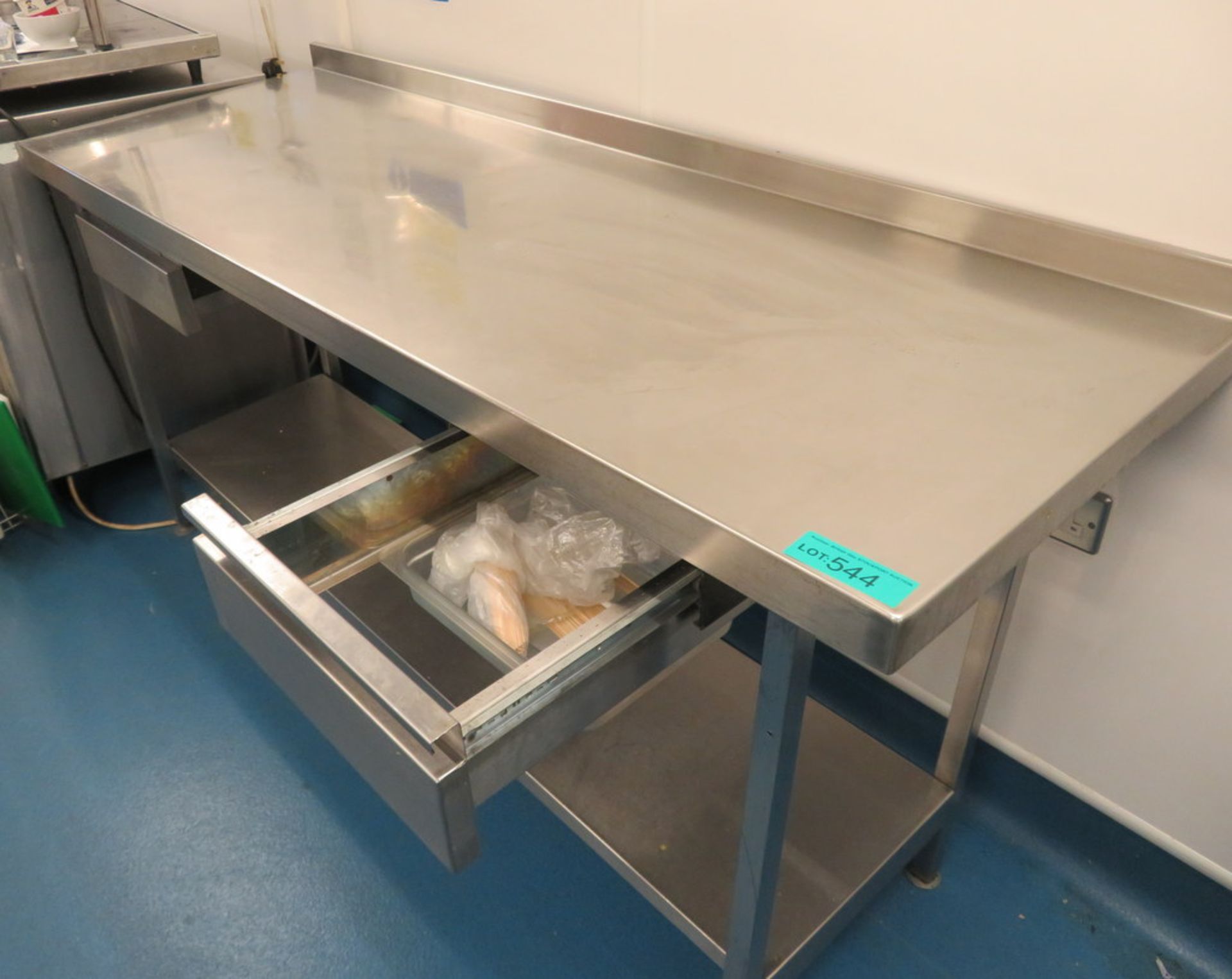 Stainless Steel Prep Table. - Image 2 of 2