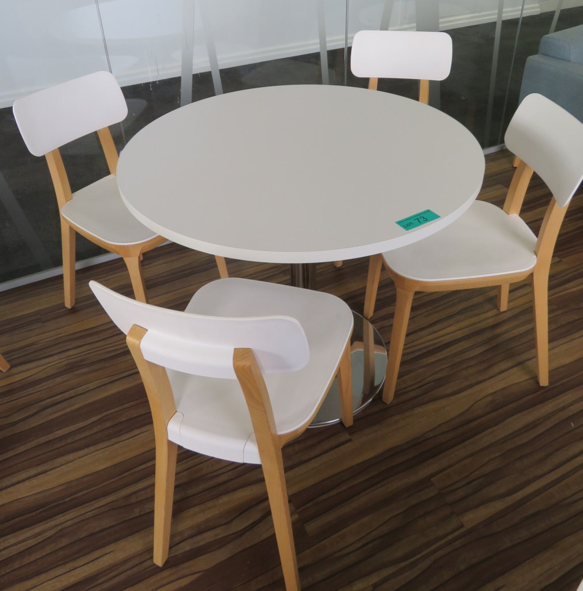 Canteen Table & 4 Chairs.