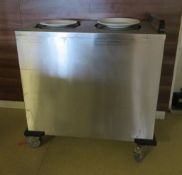 Mobile Hot Plate Dispenser.