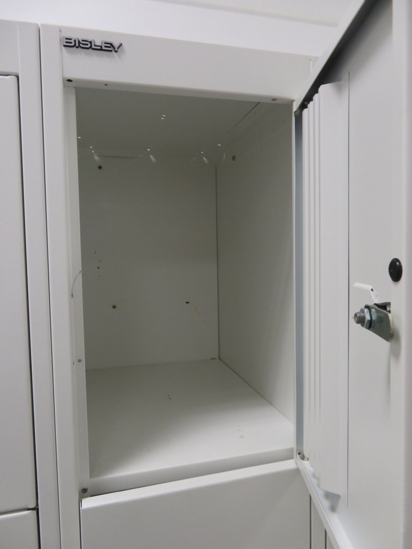 3x Bisley 4 Compartment Personnel Locker. - Image 3 of 3