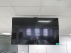 Samsung ED55D 55" TV. Please Note There Is No Stand And The Wall Mount Is Not Included.