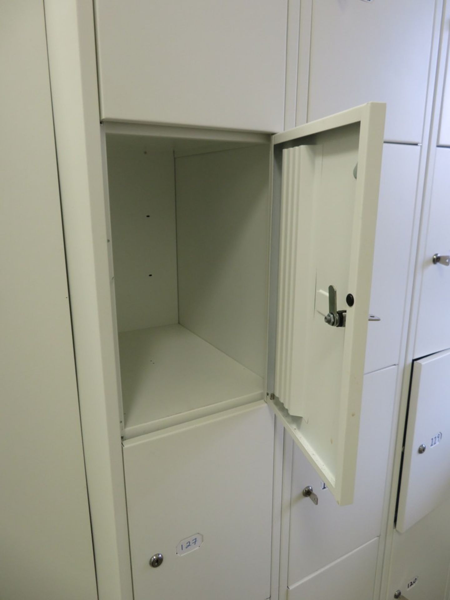 4x Bisley 4 Compartment Personnel Locker. - Image 3 of 3