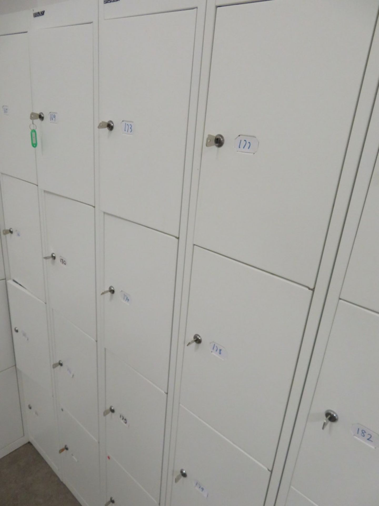 5x Bisley 4 Compartment Personnel Locker. - Image 2 of 3