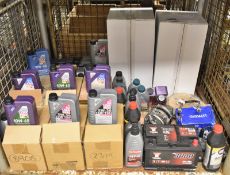 Various Motor Oil - Liqui Moly, Triple QX, Carlube Transmission Fluid, Alternator and more