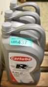 3x Carlube Triple R Semi Synthetic R-Tec 31 - 10W-40 Motor Oil - 5L