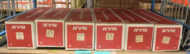 6x KYB Gas Shock Absorbers - please see pictures for examples of make and model numbers