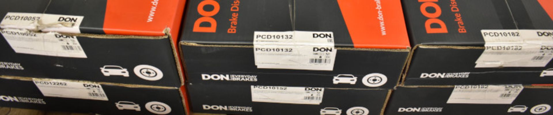 6x Don Brake Disc Sets - please see pictures for examples of make and model numbers - Image 2 of 2