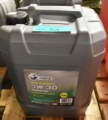 G Force Fully Synthetic 5W-30 Motor Oil - C3 - 20L