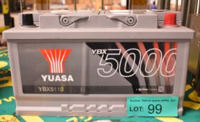 Yuasa YBX5110 12v 85Ah 800A Battery