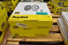 2x LUK Schaeffler Repset Clutches - please see pictures for examples of make and model