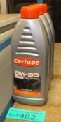 3x Carlube 0W-30 C2-P Motor Oil - 1L