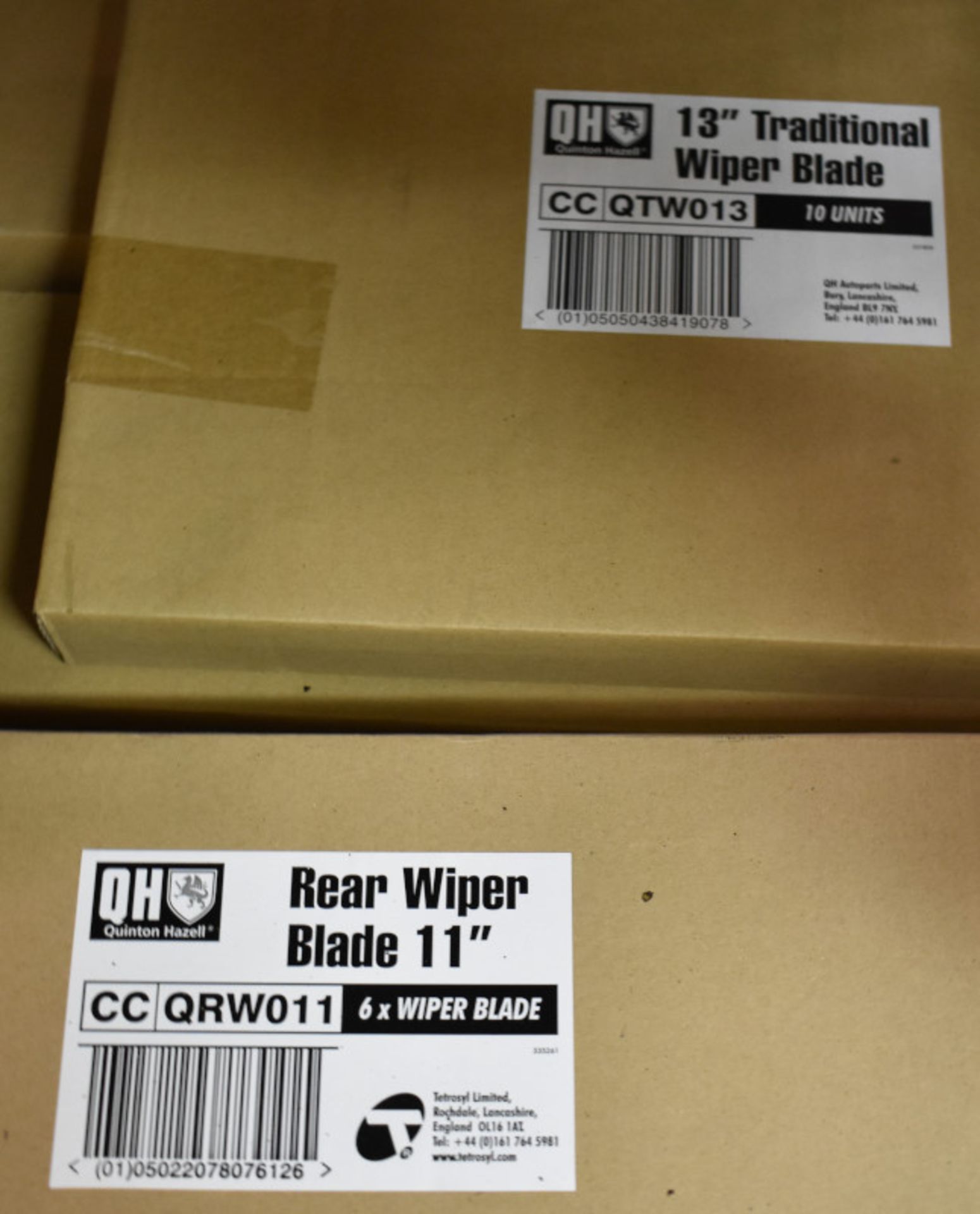 QH & Unipart Wiper Blades - please see pictures for examples of make and model numbers - Image 3 of 4