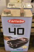 2x Carlube Classic 40 SAE 40 Motor Oil - 4.55L